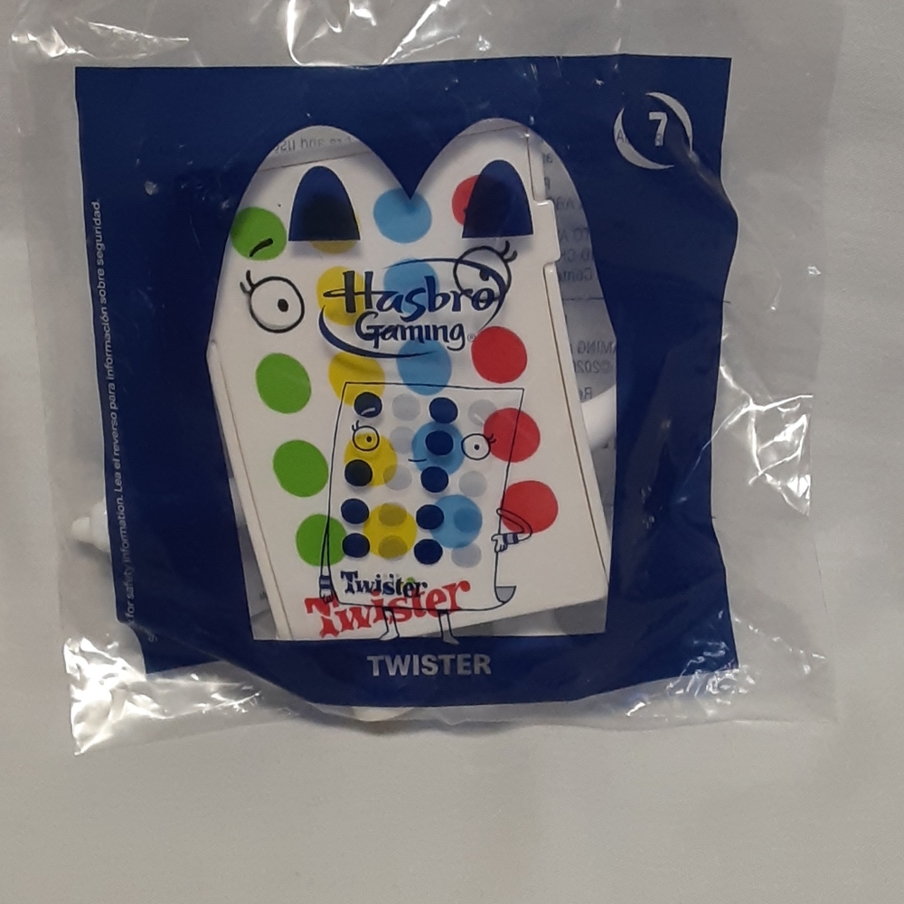 💥5/$25 Mcdonalds Hasbro Twister #7 Happy Meal Toy